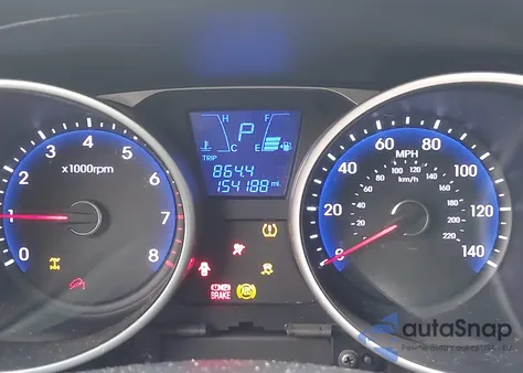 2013 Hyundai Tucson Gls z USA, uszkodzony, nr VIN KM8JUCAC0DU567161